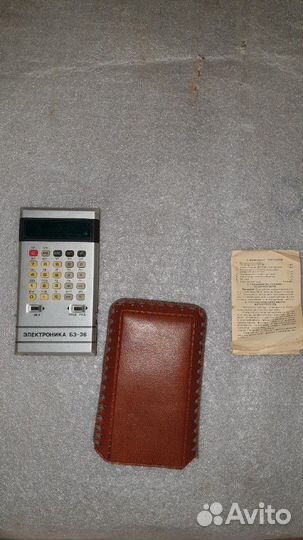 Калькулятор Электроника бз-36