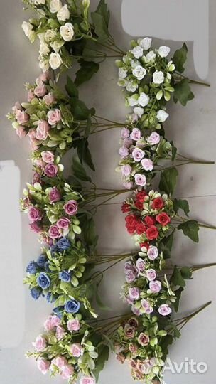 Искусственные цветы.Букеты