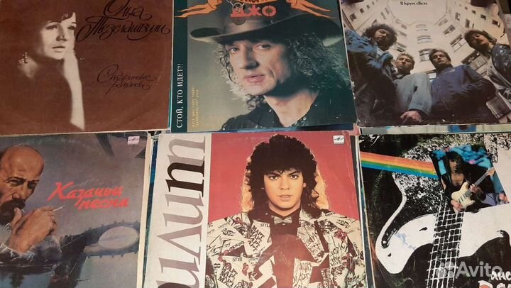 Разные виниловые пластинки по одной цене