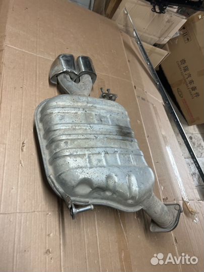 Глушитель основной Hyundai Santa Fe TM 2019