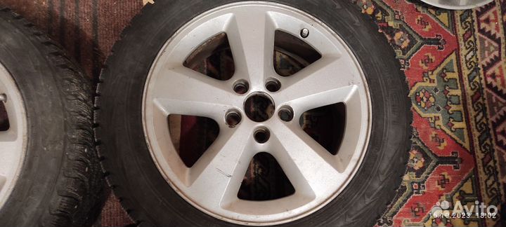Колеса в сборе на литых дисках r16 205/55