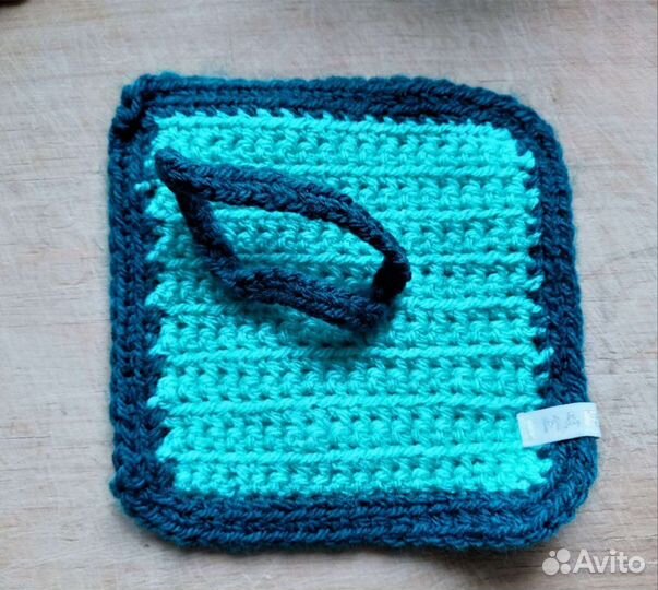 Прихватка. Ручная вязка. Новая