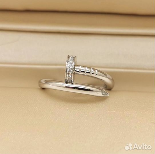 Cartier кольцо гвоздь с бриллиантами