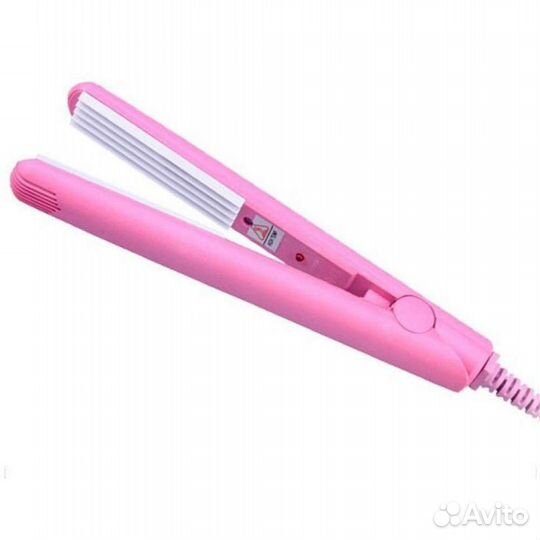 Мини гофре, розовое