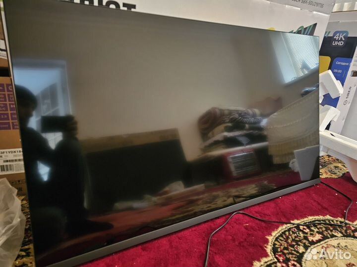 Телевизор сбер 4K 50дюйма (127см) + пoдapok