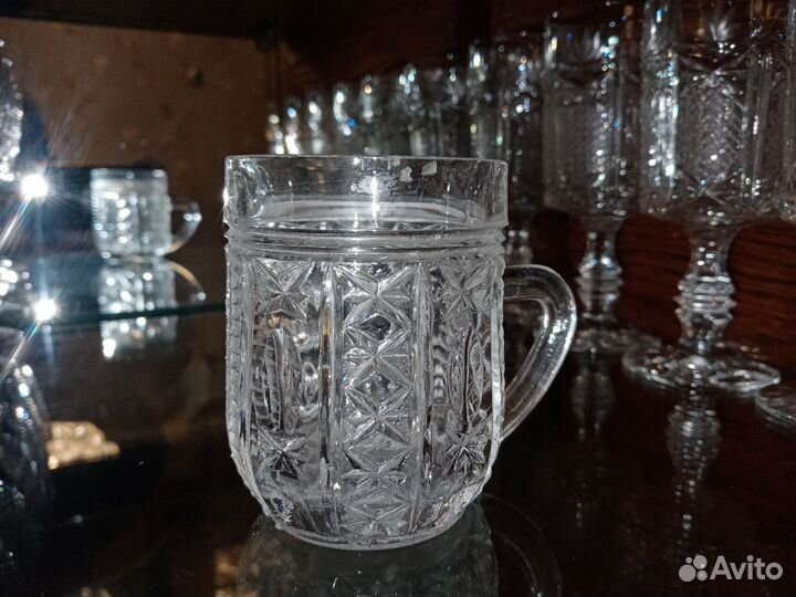 Хрустальные бокалы СССР