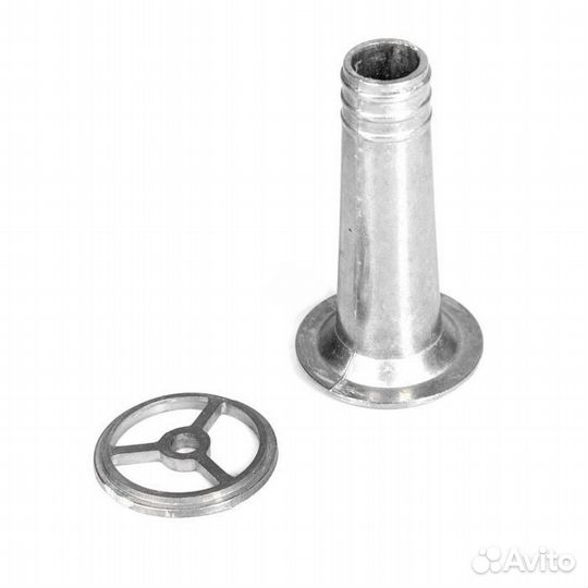 Насадка для мясорубки, металлическая