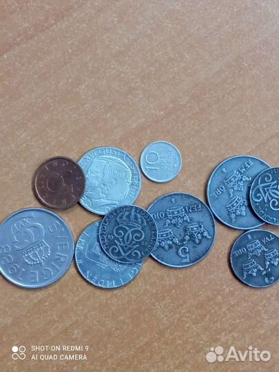 Монеты Швеции