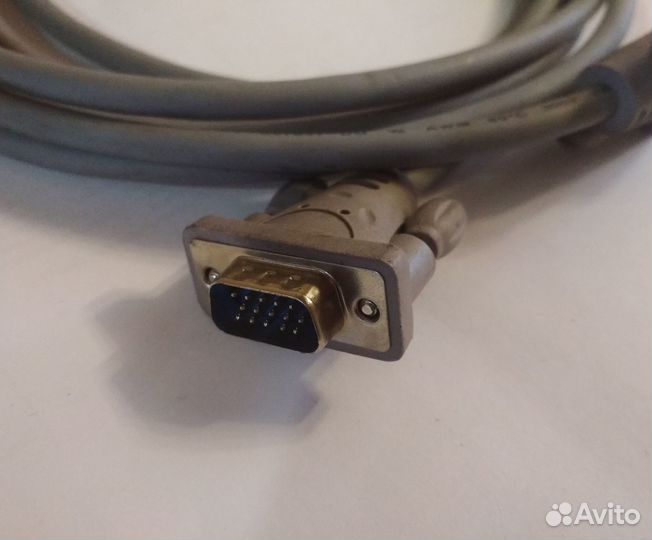 Кабель VGA для монитора, длинный