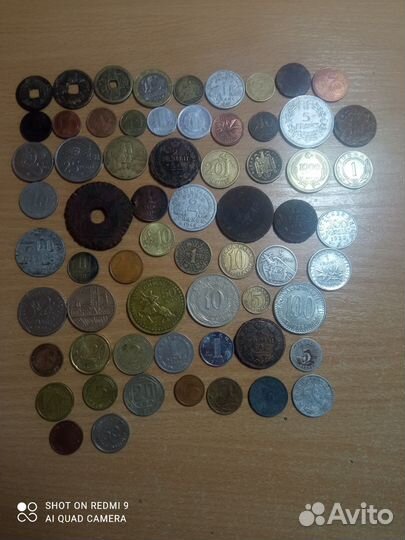 Монеты иностранные, царские, коллекция