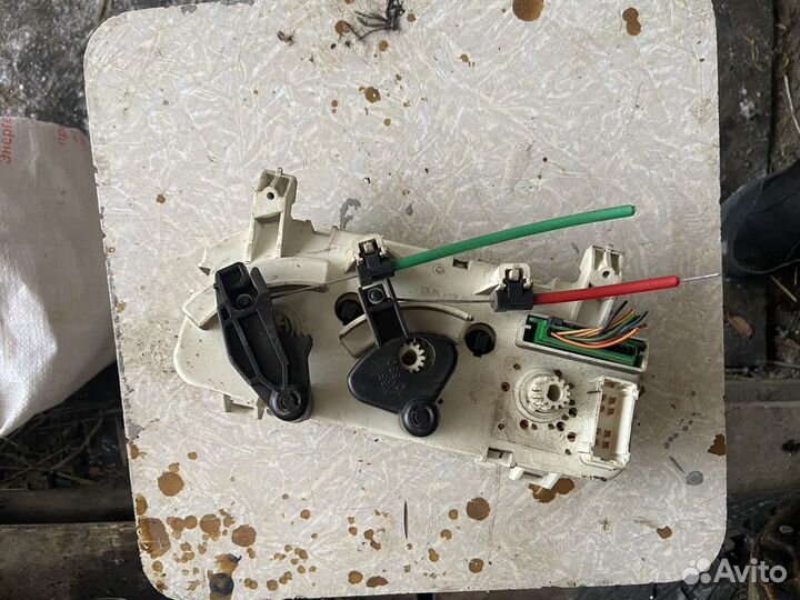 Блок управления печкой renault symbol