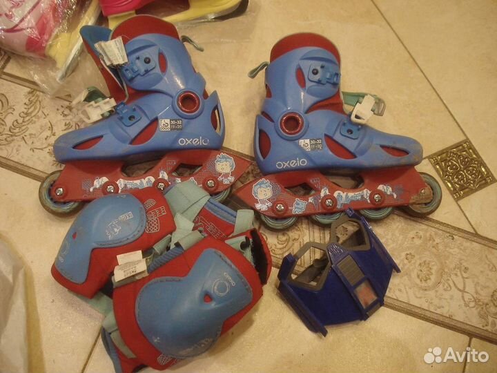 Коньки роликовые детские бу р.30-32
