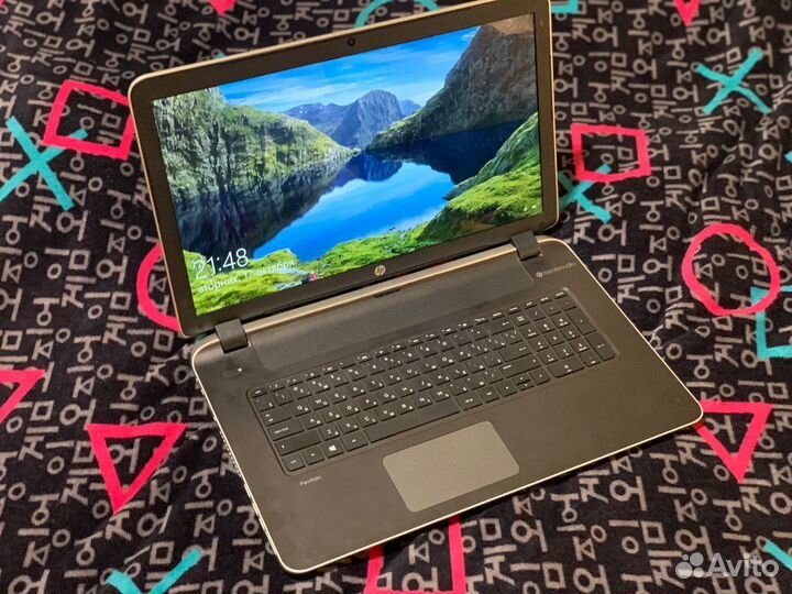 Игровой ноутбук hp 17дюймов Intel core i7