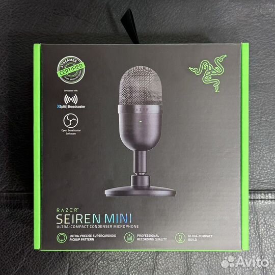 Микрофон Razer Seiren Mini Новый