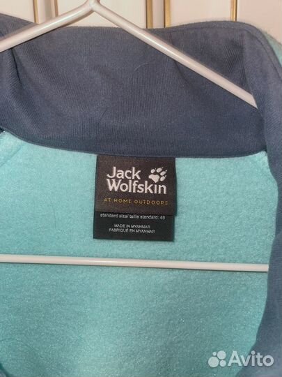 Флисовая кофта jack wolfskin