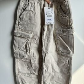 Новын джинсовые брюки карго Zara 116