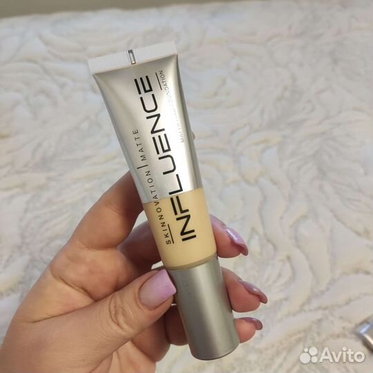 Крем тональный от influence 02 light, 03 medium