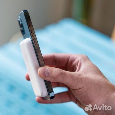 Power bank для apple MAG safe 10000mAh White