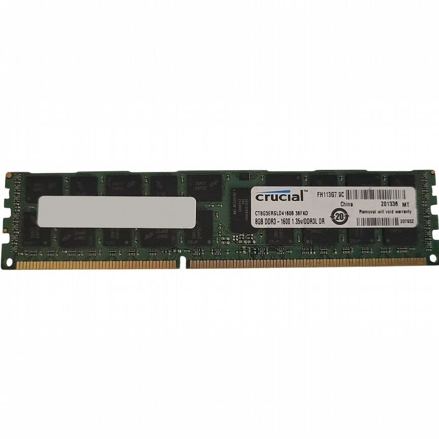 [CT8G3ERSLD4160B.36FKD] Оперативная Память Crucial Ct8g3ersld4160b.36fkd