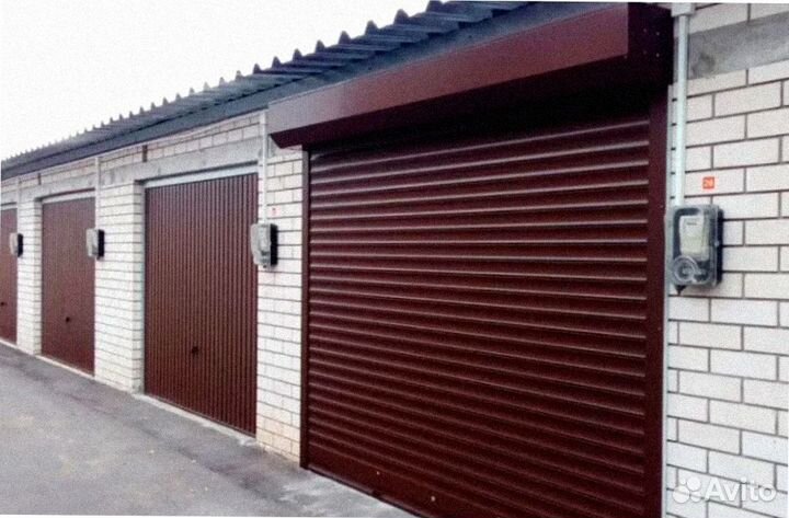 Рулонные ворота на гараж