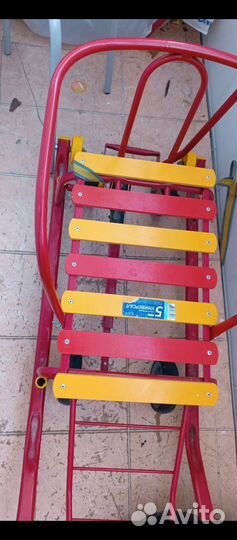 Санки на колёсах