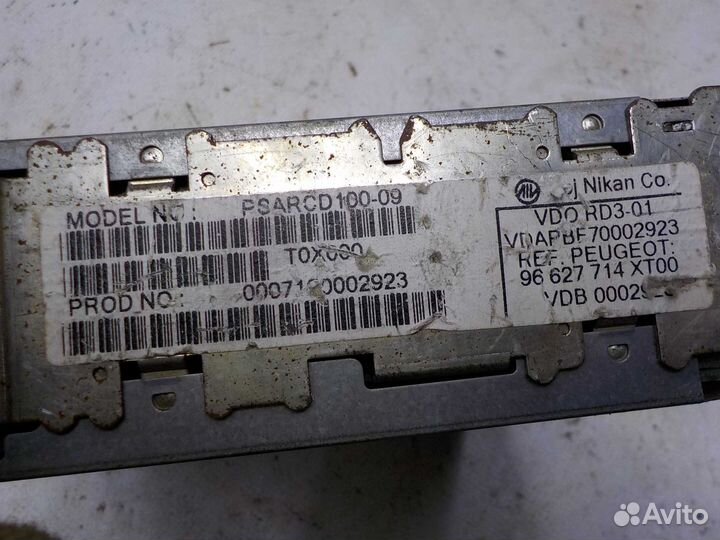 Магнитола renault simbol