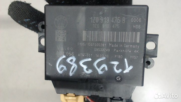 Блок управления парктрониками Skoda Yeti, 2010