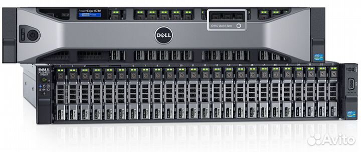 Сервер dell R730xd (2xE5-2683V4 /512Gb)
