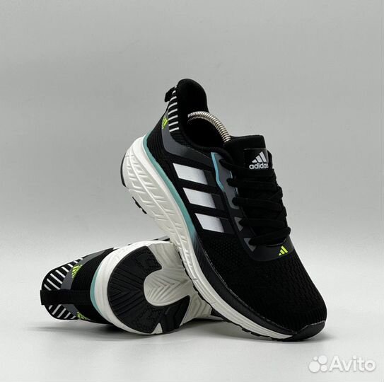 Кроссовки черные мужские adidas новые 41-45р