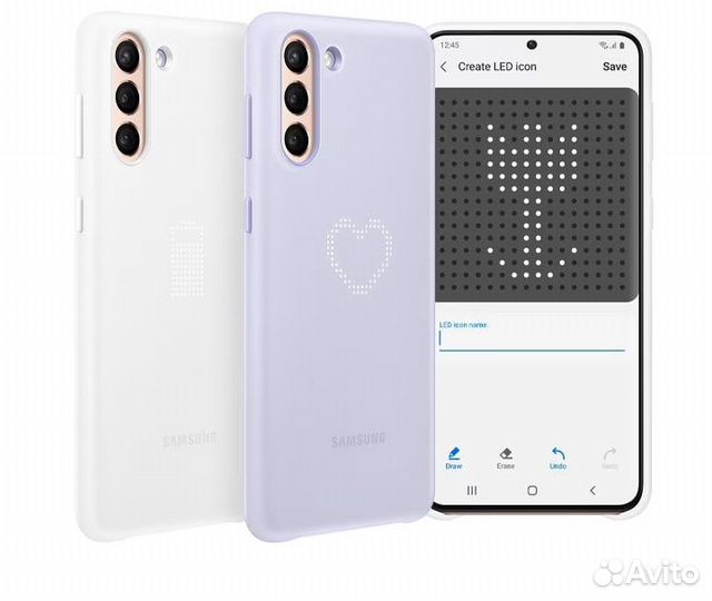 Samsung S21 plus smart LED cover