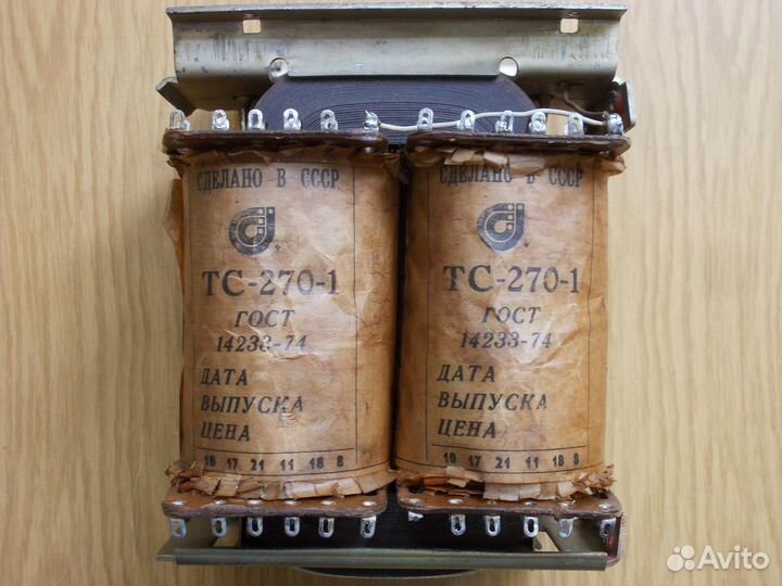 Трансформатор для лампового усилителя тс 270