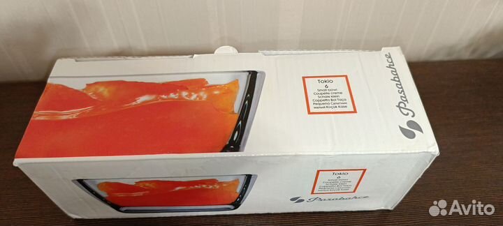 Pasabahce Соусники 6 шт стеклянные квадратные