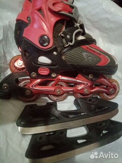 Ролики коньки детские 2 в 1