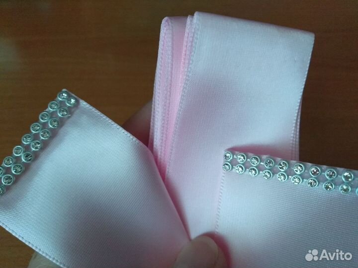 Лента розовая