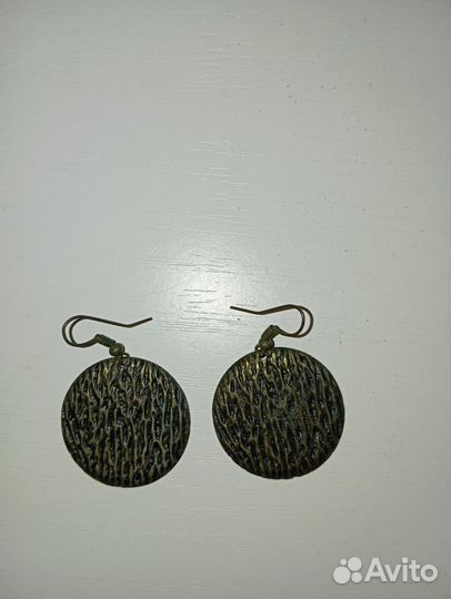 Круглые серьги