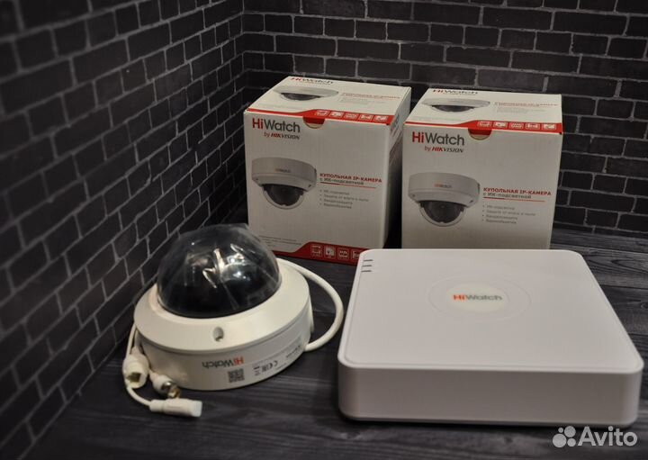 Комплект видеонаблюдения №594