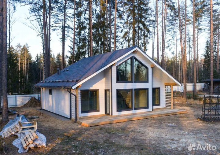 Каркасный дом 85 кв.м Домокомплект