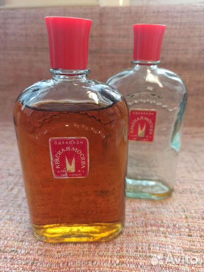 Одеколон красная москва СССР винтаж