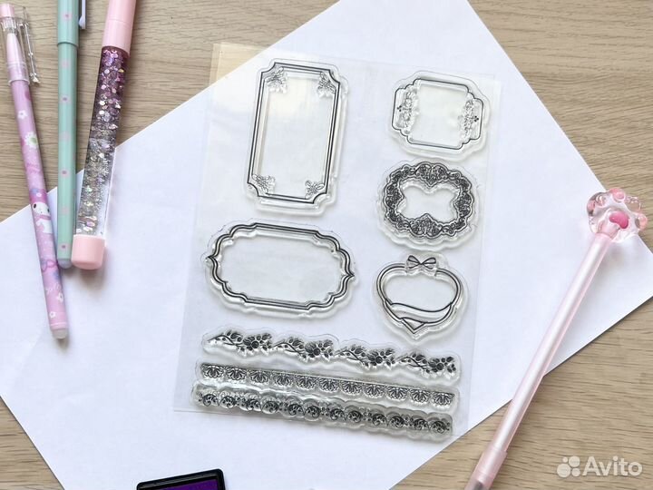 Штампы для скрапбукинга Рамки