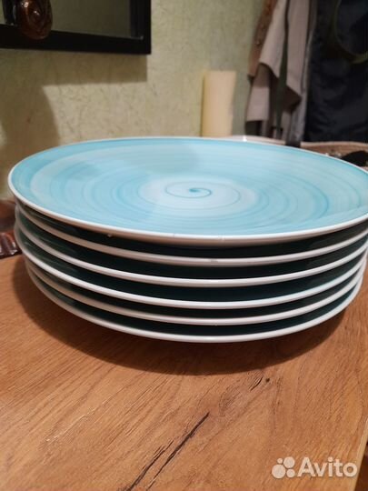 Набор фарфоровых тарелок Беларусь новый