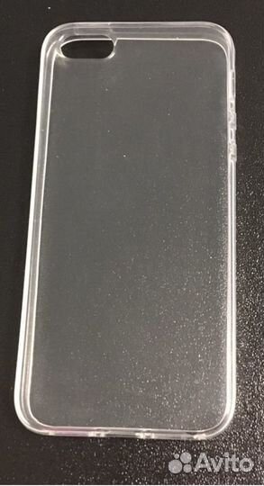 Прозрачный чехол на iPhone 5/5S/SE