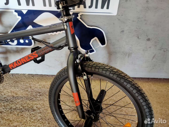 Stark'22 Madness BMX 2 серый/оранжевый