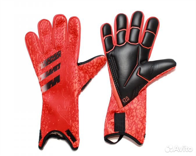 Вратарские перчатки Adidas Predator 9-10 размер