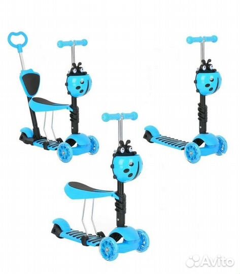 Scooter 5in1. Самокат трансформер. Новый