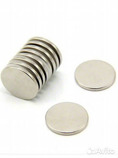 Магниты неодимовые 15*1 диски 50 шт одним лотом
