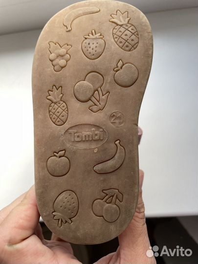 Сандалии для девочки 21 размер