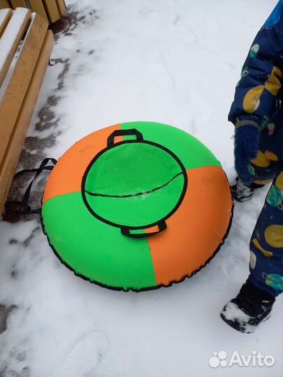 Тюбинг ватрушка детская