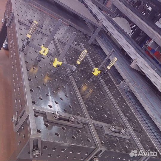 Сварочный 3D стол 3000х1500х150 толщиной 10мм