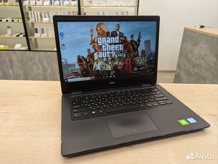 Ноутбук Dell/ips/Core i7+Nvidia MX130/8gb/SSD