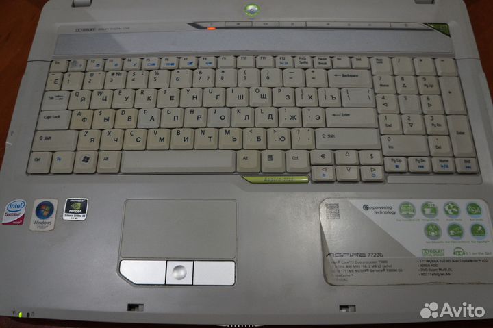 Ноутбук Acer aspire 7720G